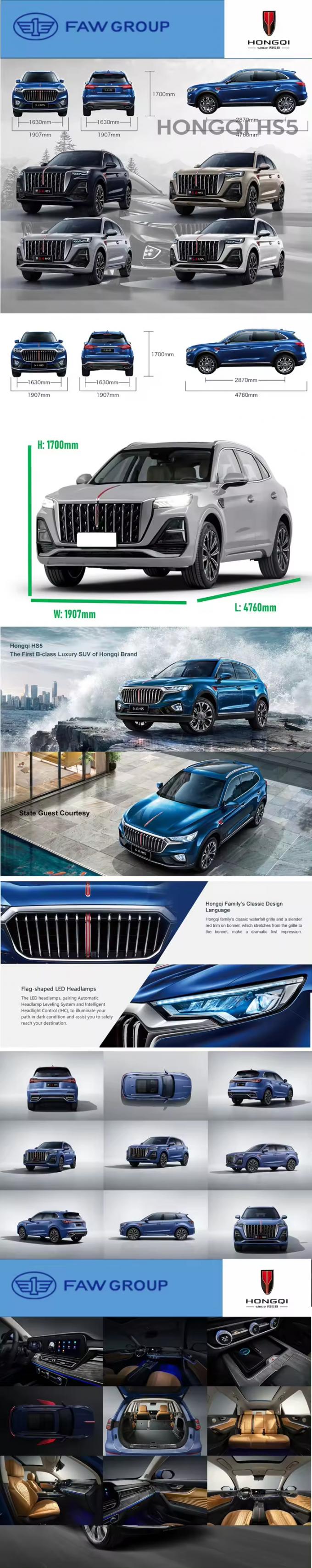 169 PS chinesisches Auto Hongqi H51,5 Liter Turbolader Limousine 0