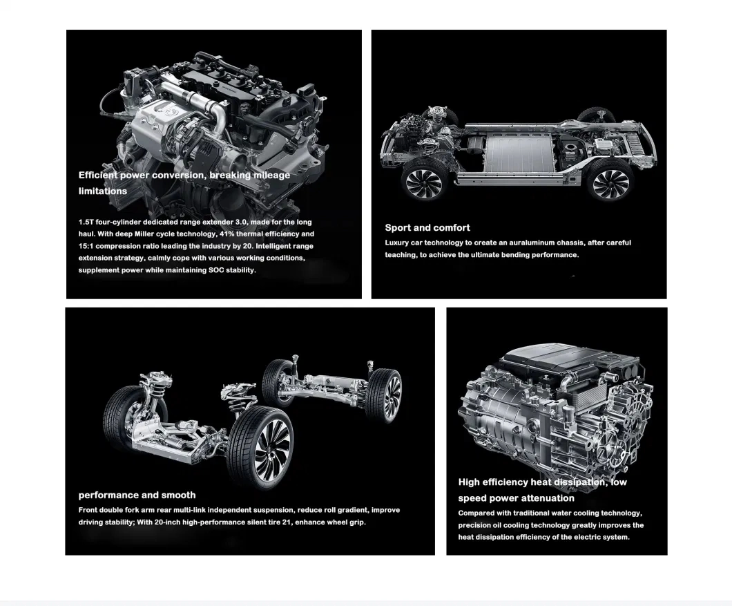 2024 Huawei Aito M7 Automobil Erweiterte Reichweite Elektrofahrzeug 8